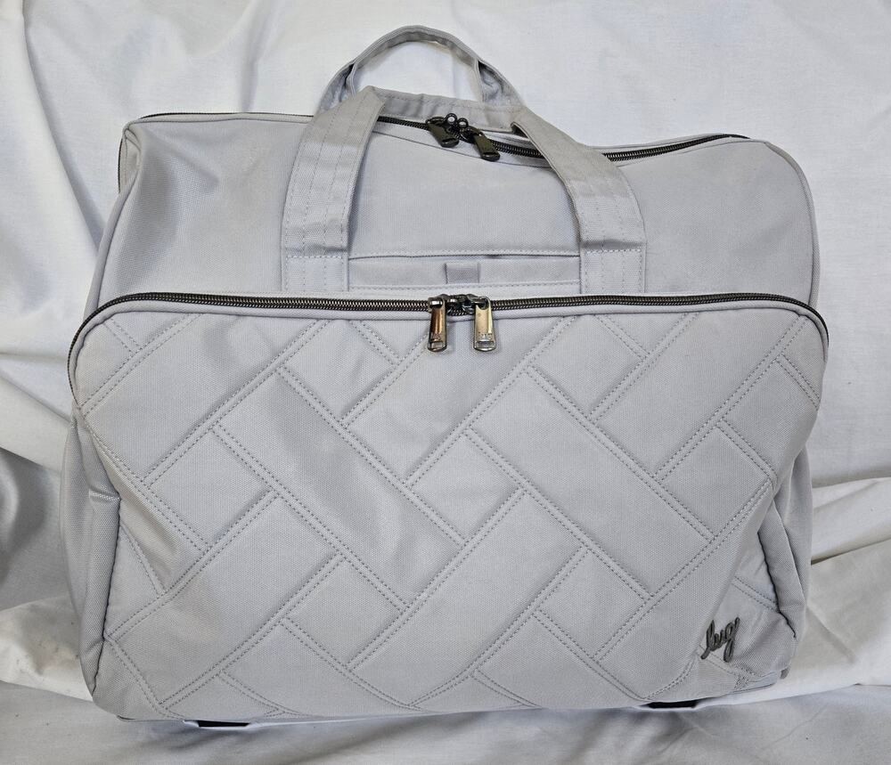 Lug Locomotion Ultra X RFID Rolling Travel Bag Gray *no shoulder strap*